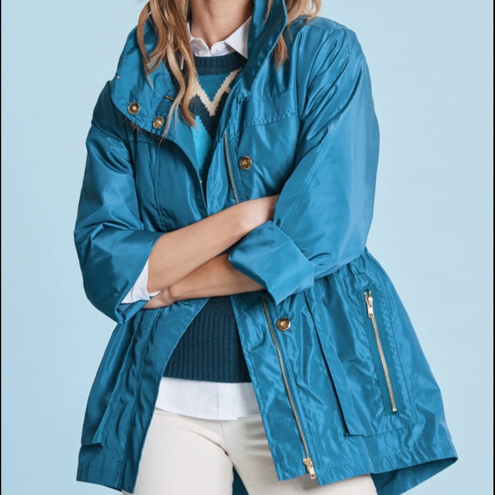 Ali Ro Packable Hood Anorak Jacket